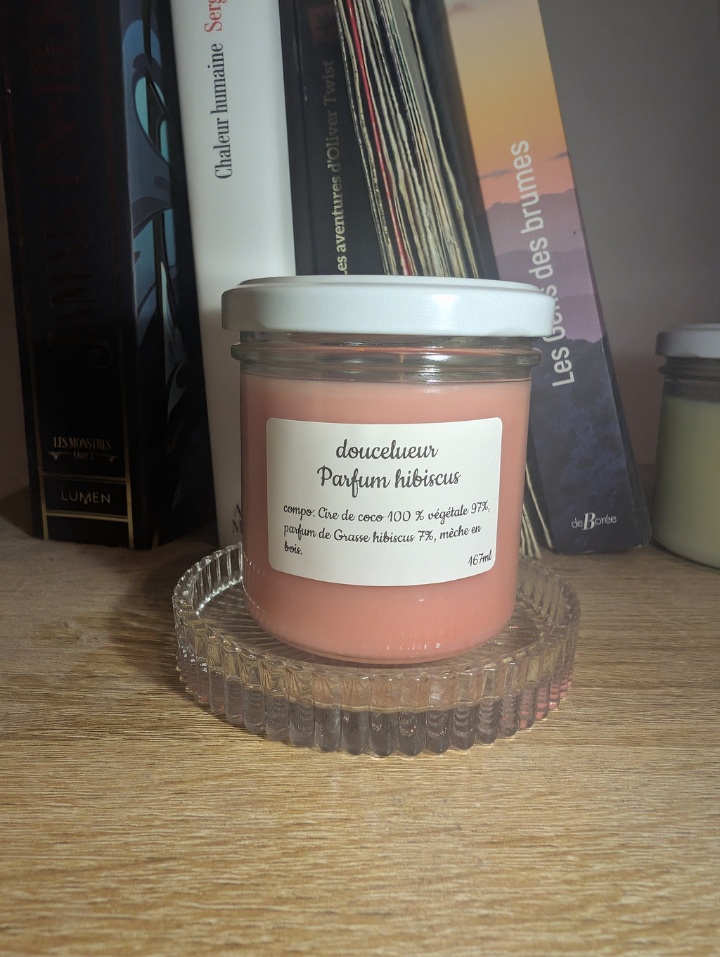 Bougie Artisanale Hibiscus - 167 ml