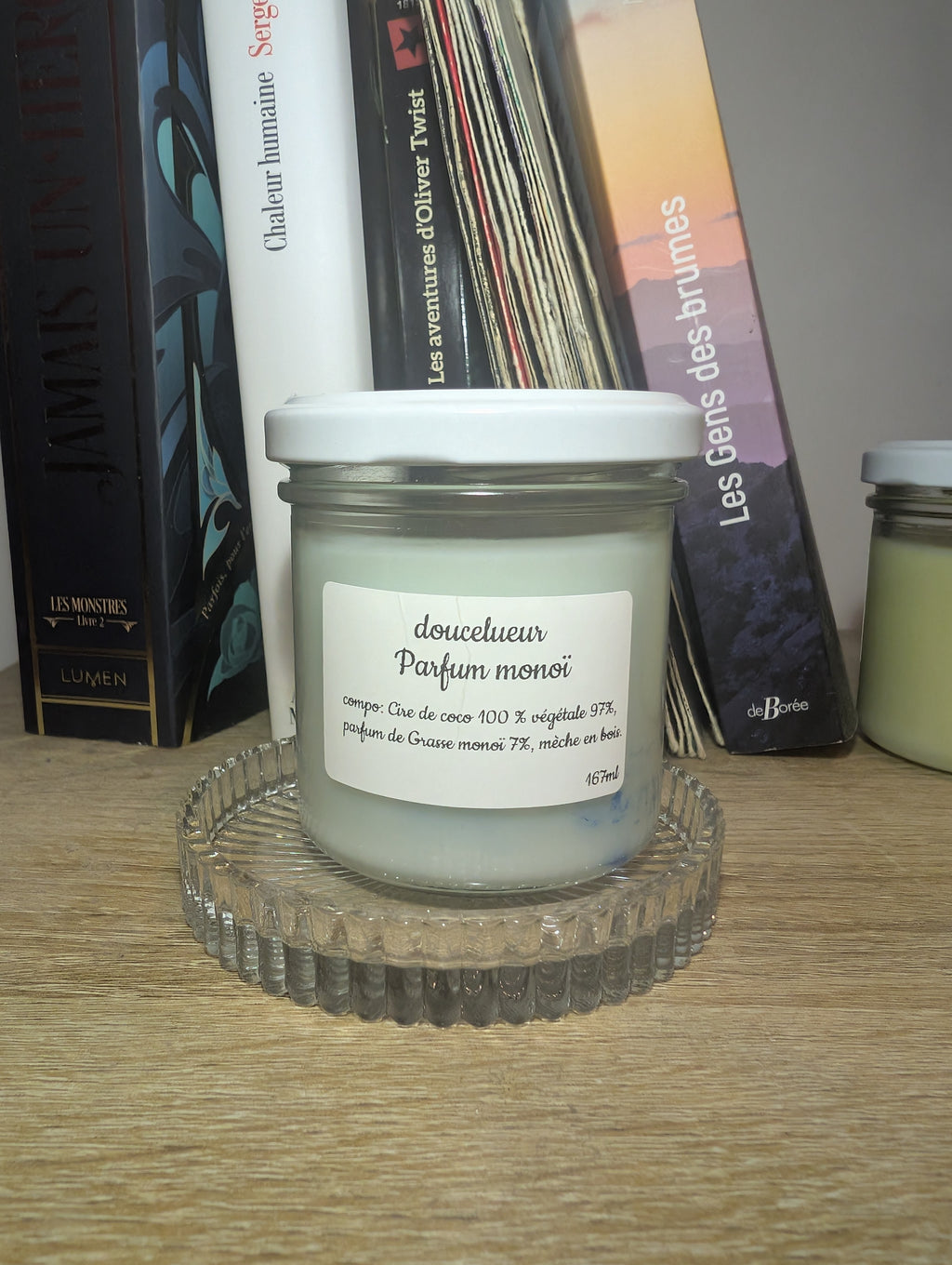Bougie Artisanale Monoï - 167 ml