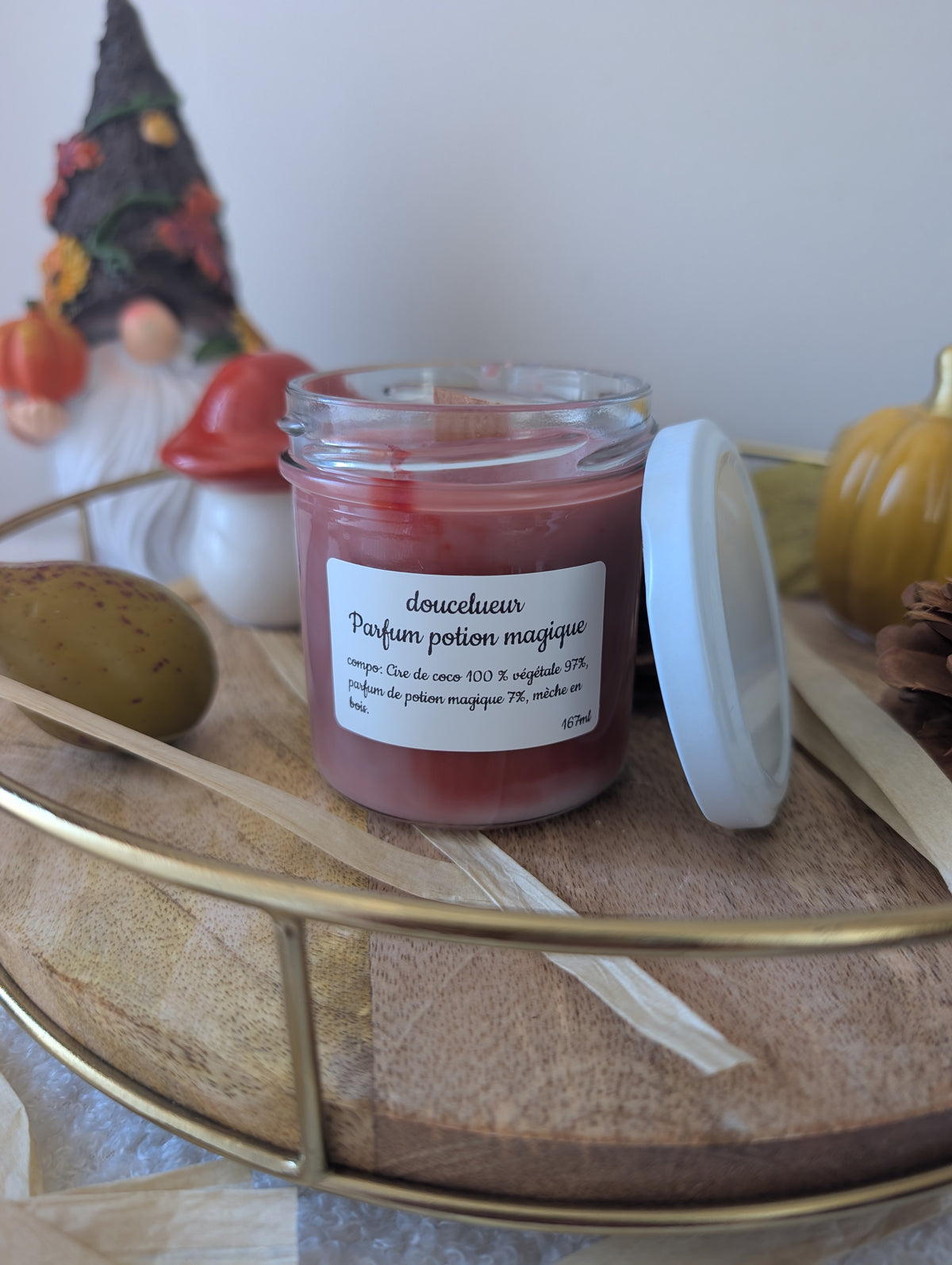 Bougie artisanale potion magique - 167ml