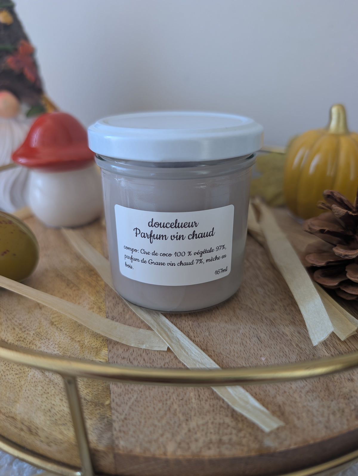 Bougie Artisanale Vin Chaud - 167 ml